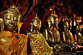 Inle Lake Myanmar. Pindaya, the famous Shwe Oo Min pagoda, a natural cave filled with thousands of gilded Buddha statues. 